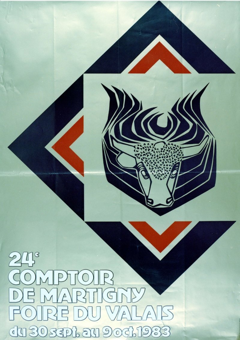 Foire du Valais - Affiche 1983